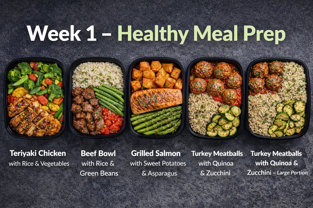 Week 1 – Healthy Meal Prep